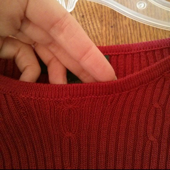 Red J Crew 100% Silk Twinset Size M Old Money Classic Preppy Academia Librarian - Picture 11 of 16